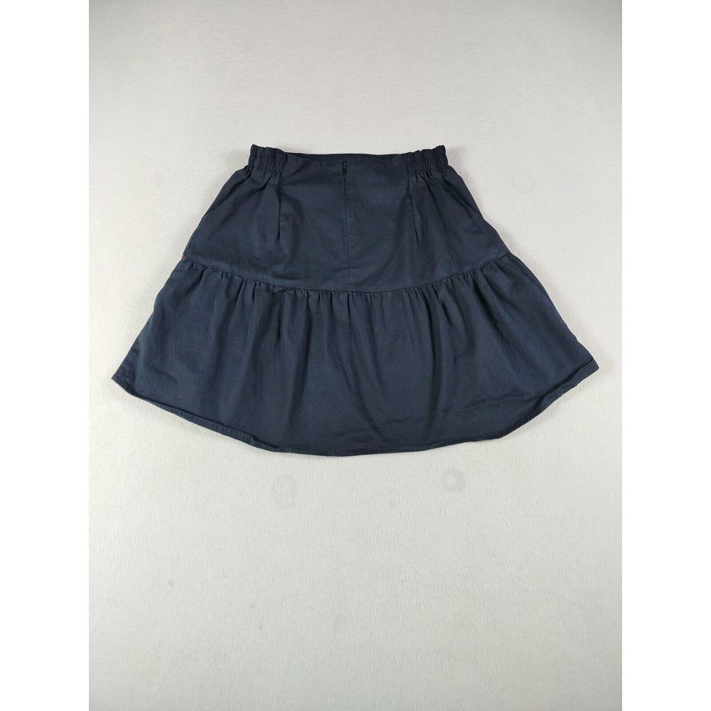 VIVETTA Skirt‎ Women's 38 Black Made In Italy Whimsy Goth Classic Goth Goth Girl - Picture 2 of 10